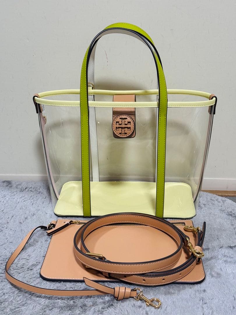 Tory Burch クリアショルダーバッグ