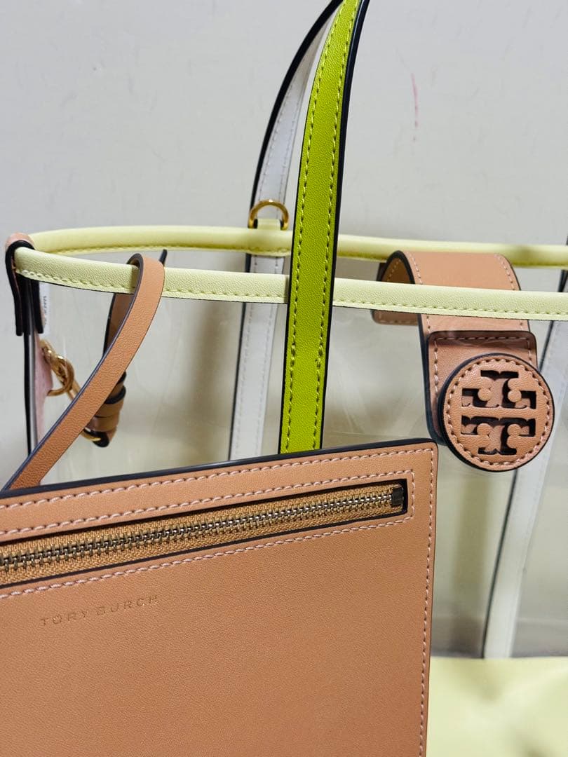 Tory Burch クリアショルダーバッグ