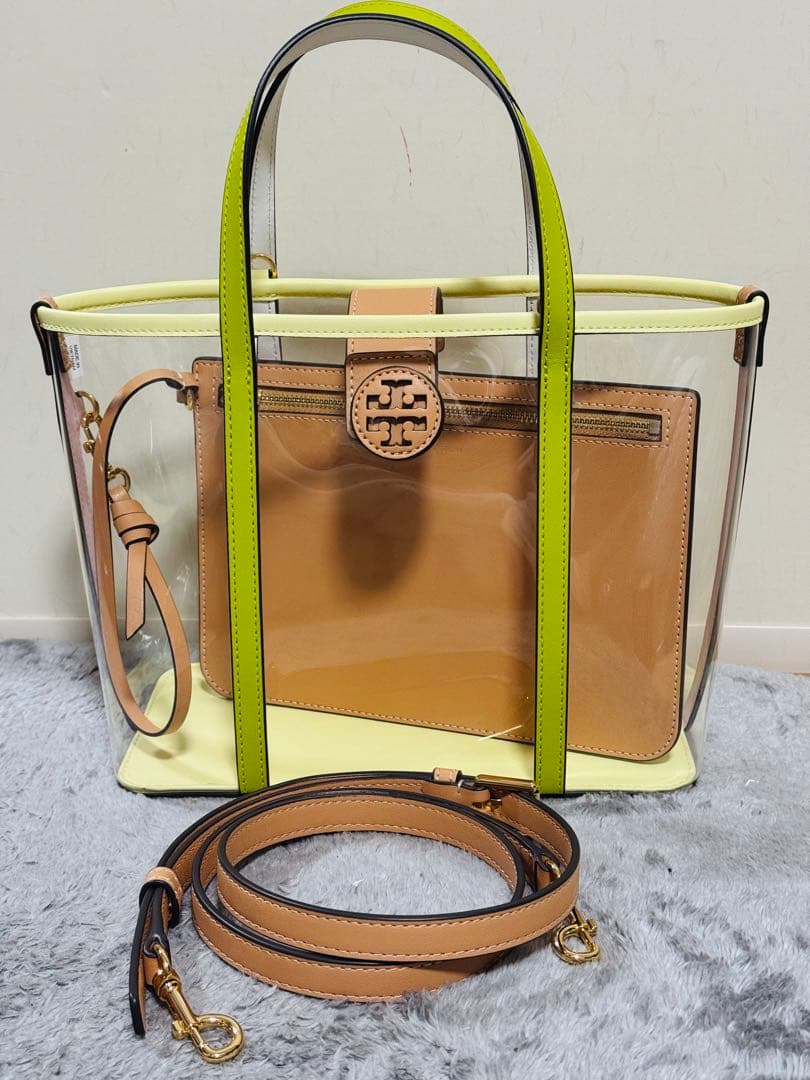 Tory Burch クリアショルダーバッグ