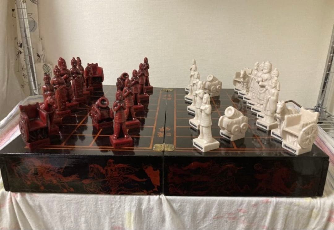 激レア 珍品　Hennessy ヘネシー　中国将棋 シャンチー 象棋コレクション