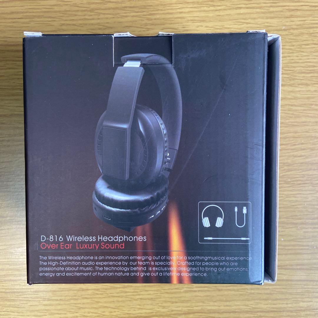 ワイヤレスヘッドホン Bluetooth