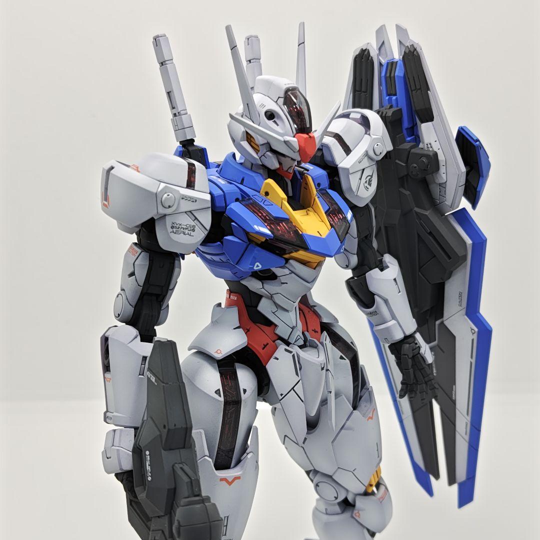 ガンプラ　フルメカニクス　ガンダムエアリアル　完成品