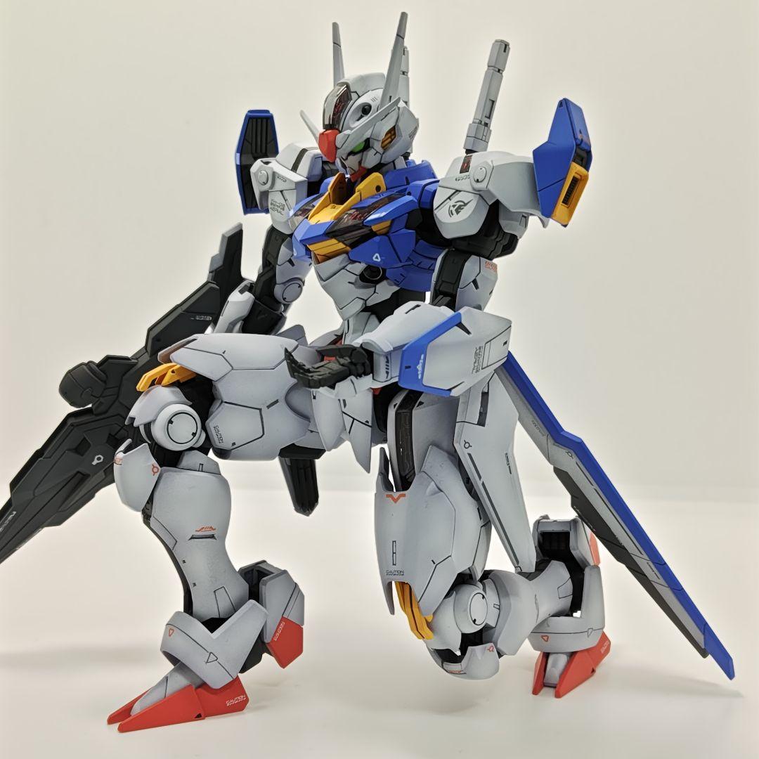 ガンプラ　フルメカニクス　ガンダムエアリアル　完成品