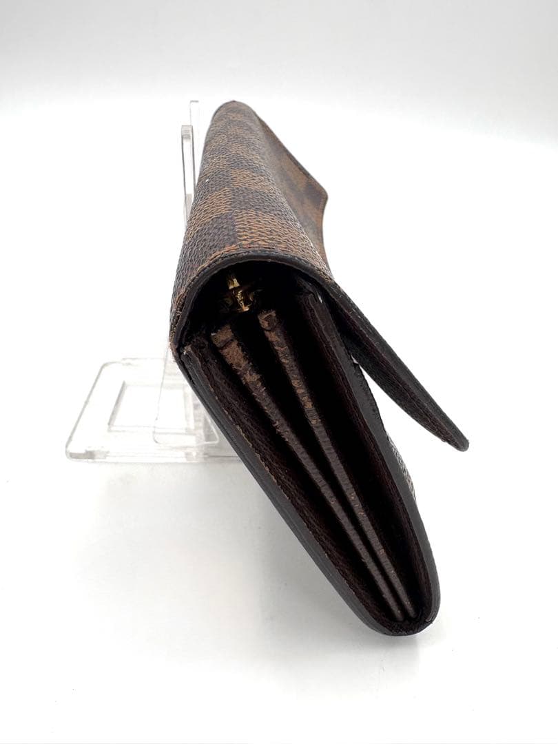 ルイヴィトン　ポシェットポルトモネクレディ　ダミエ　N61724 長財布