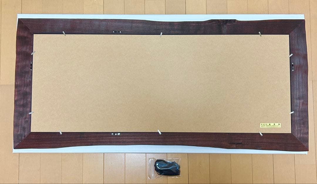越後桐 手ぬぐい額 天然木 新潟県産 桐 額 アート インテリア