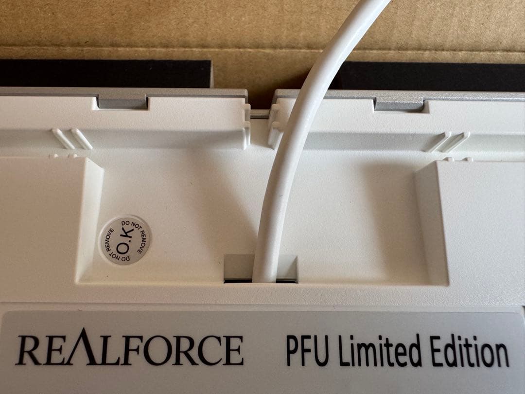 【極美品】REALFORCE TKL SA for Mac（英語配列/WH）