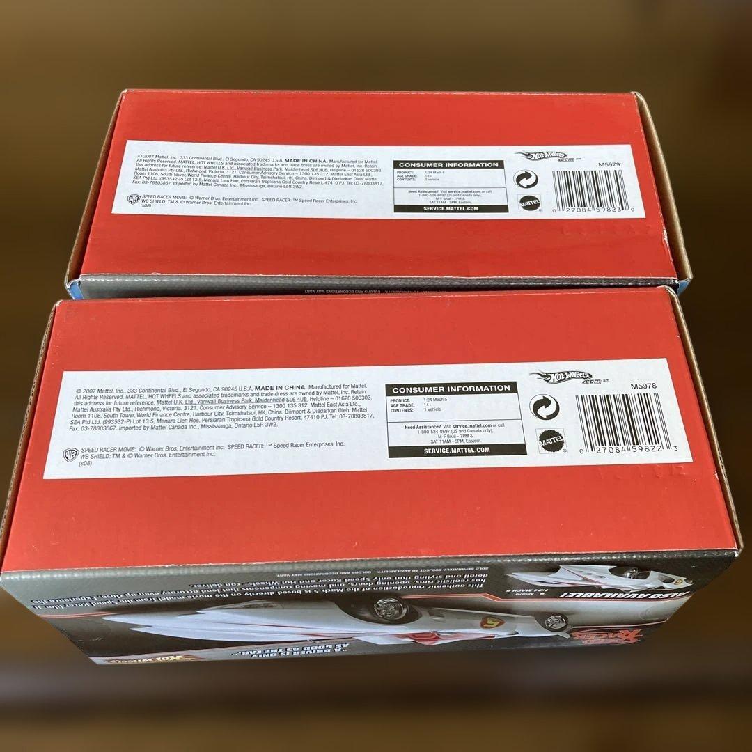 【2種セット】 SPEED RACER 1/24 マッハ5 / マッハ6