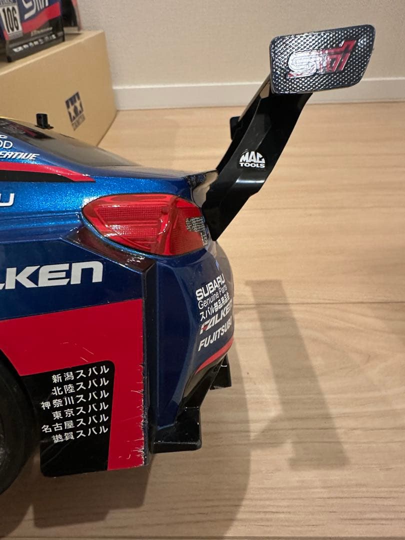 ラジコン　タミヤ　XB SUBARU WRX STI NBR 完成品