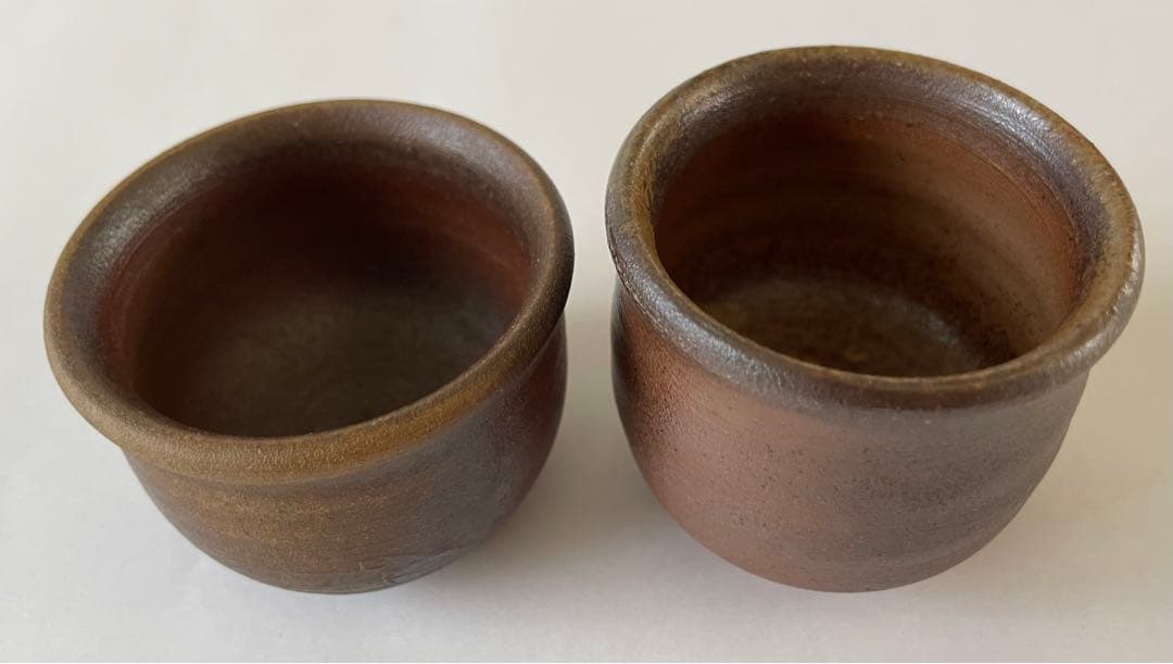 備前焼 有名作家 お猪口 2個セット