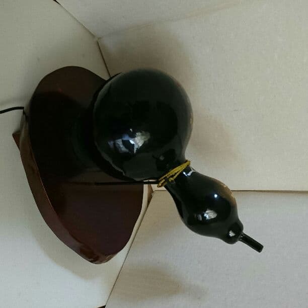瓢箪を使った漆絵スピーカー