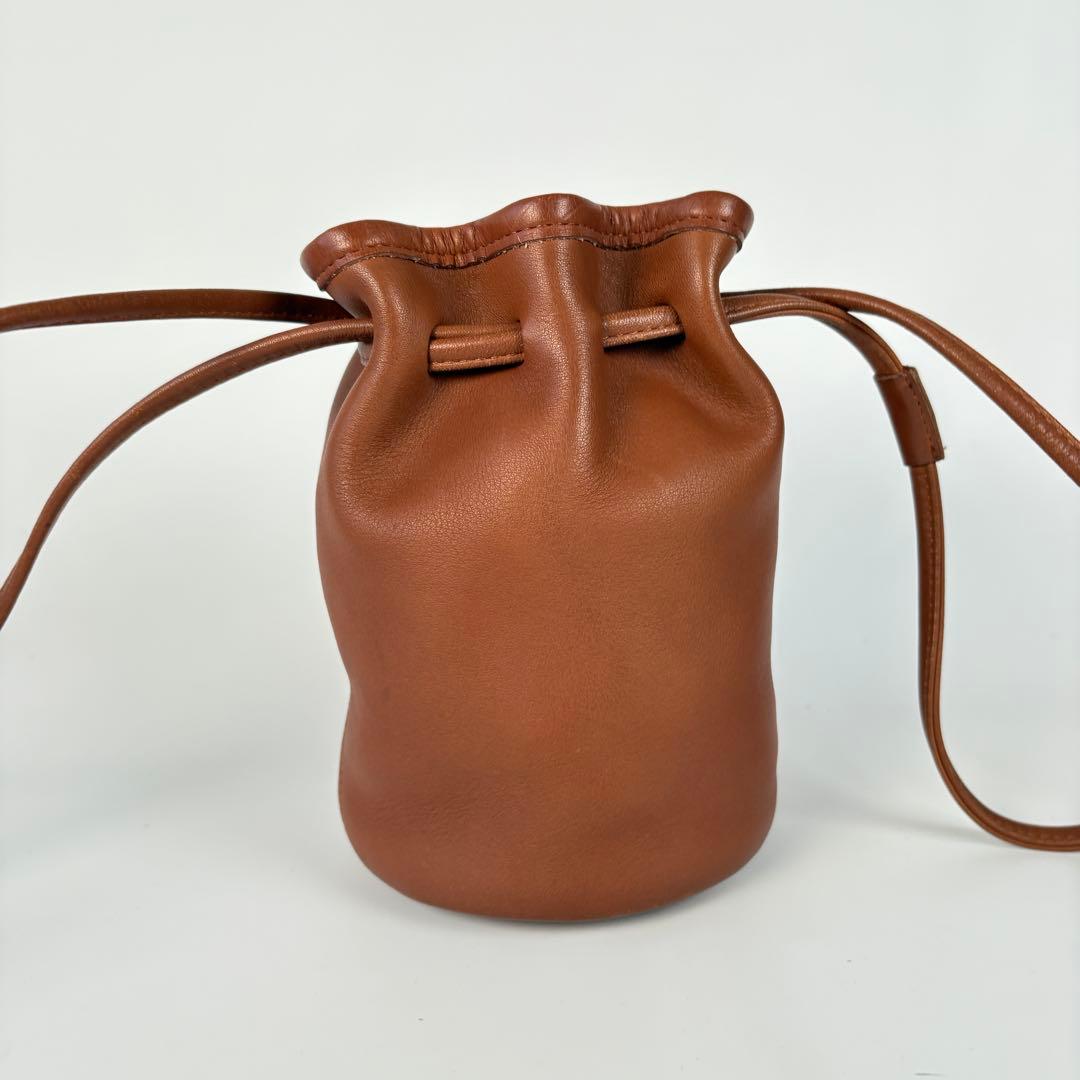 レア箱付　美品　オールド　コーチ 巾着 ショルダーバッグ USA製　4144