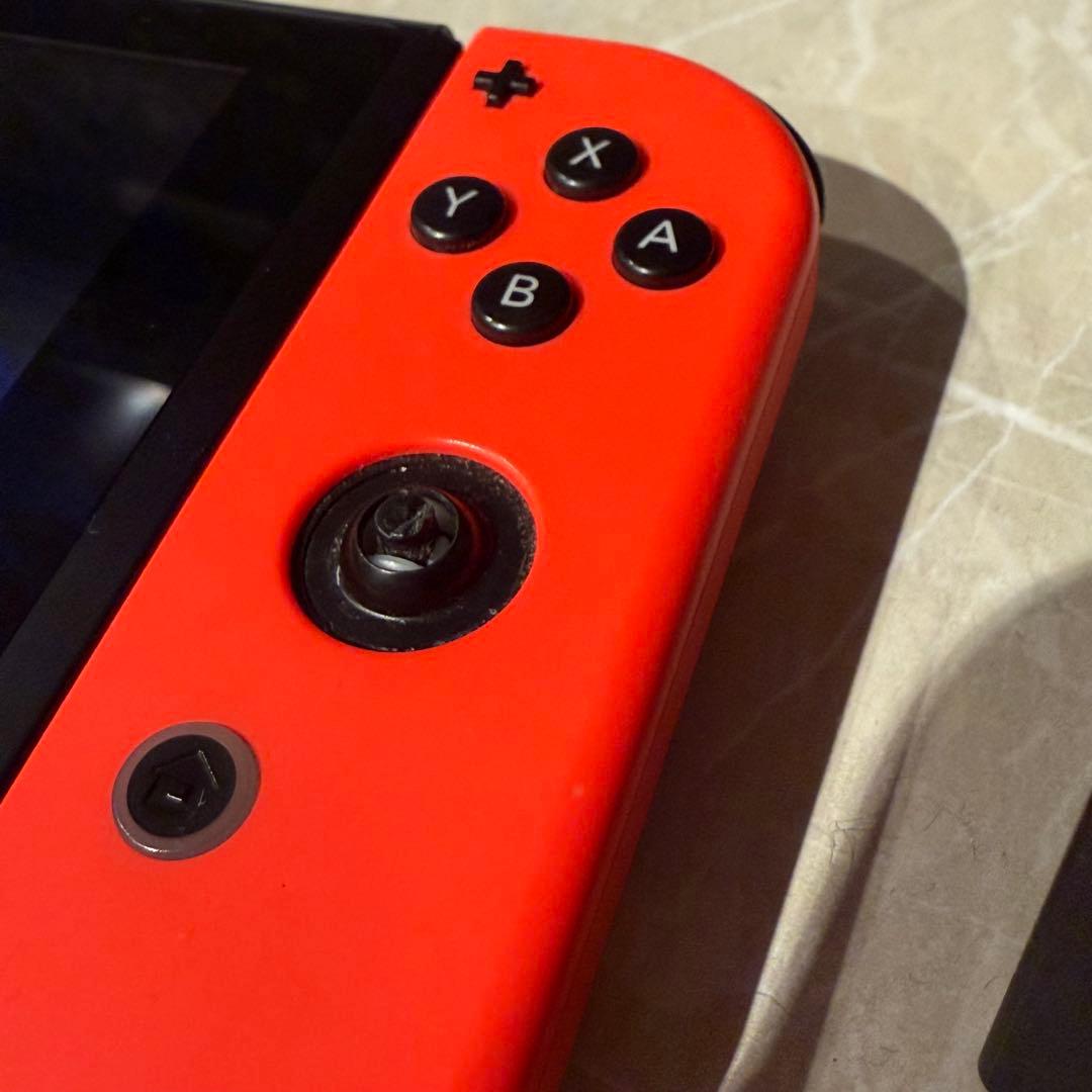 最終値下SD付NintendoSwitch本体赤/青 充電器.HDMI.マリカー