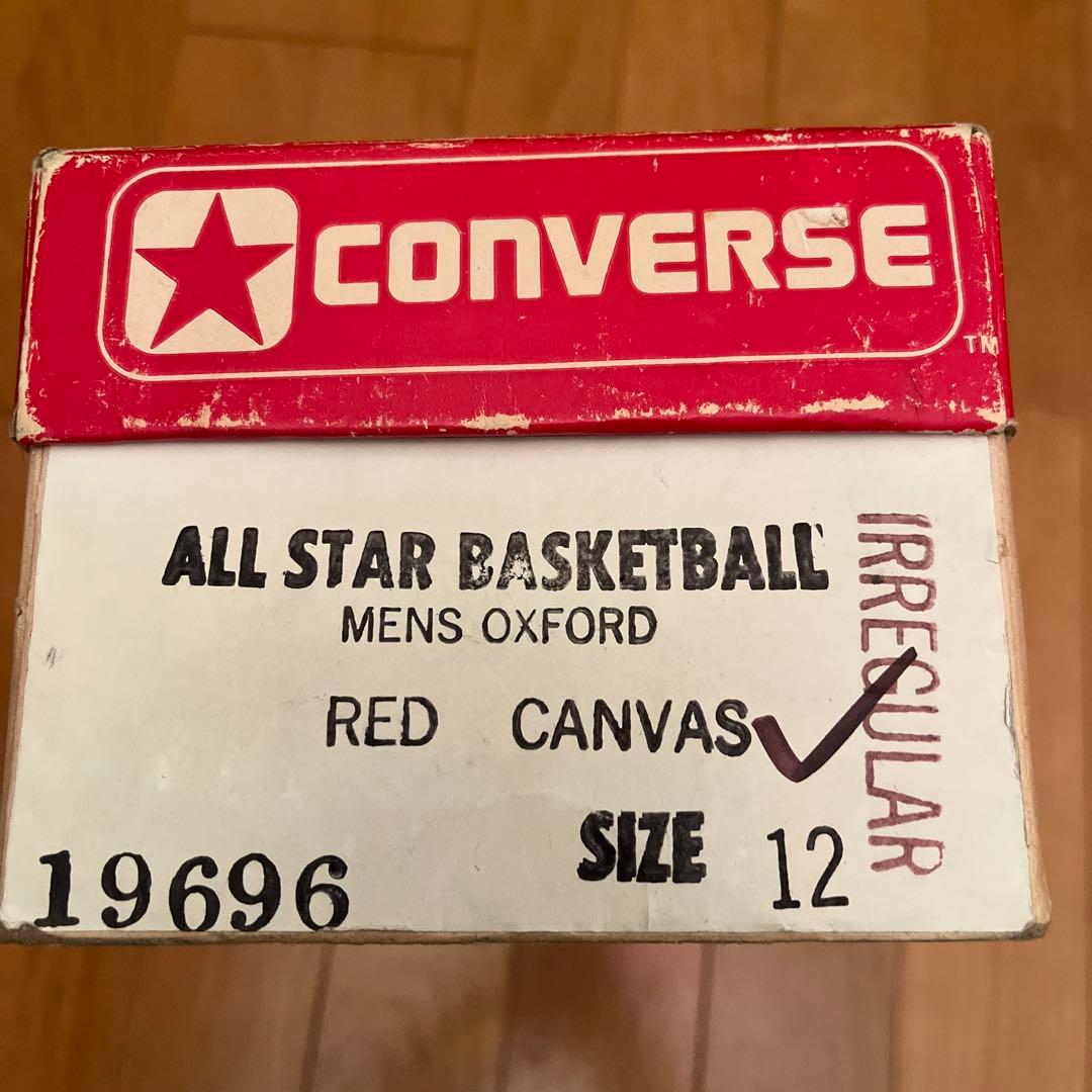 全*ん様 コンバースオールスター　1978年赤箱の空箱　 エルトラ社