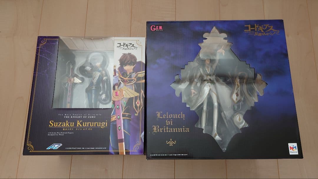 コードギアス反逆のルルーシュ フィギュア 枢木スザク ナイトオブゼロ ルルーシュ