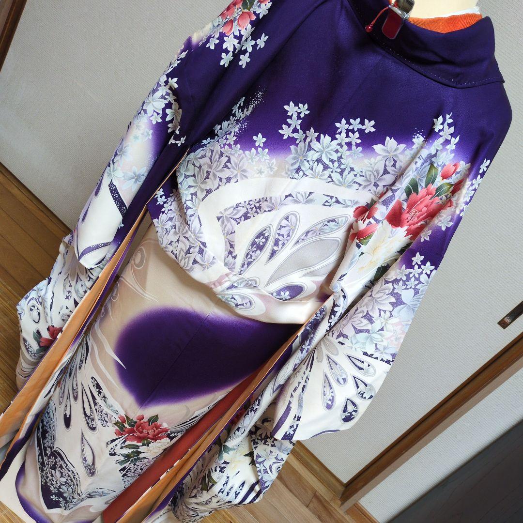 華麗で素敵なお振り袖　正絹