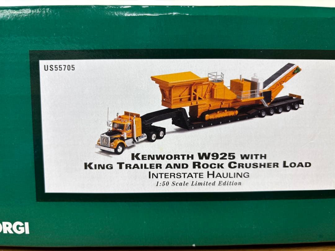Corgi Kenworth W925 ダイキャストモデル 1/50