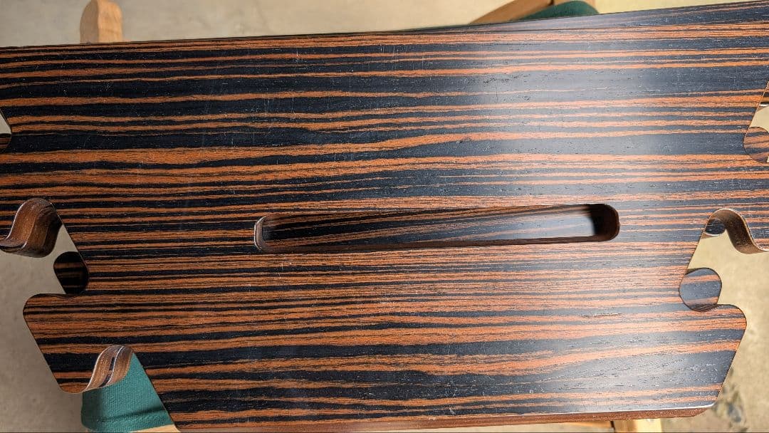 thearth ざぁーす　ヘキサテーブル　黒しま次郎