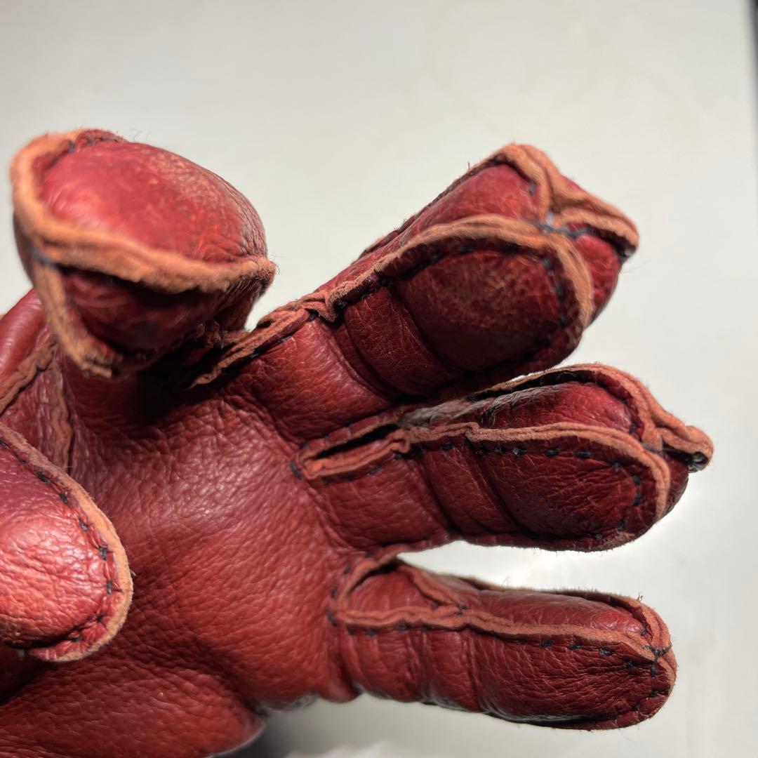 デンツ ペッカリー 7-1/2 ライニング無し　KIRSCHカラー（赤茶色）