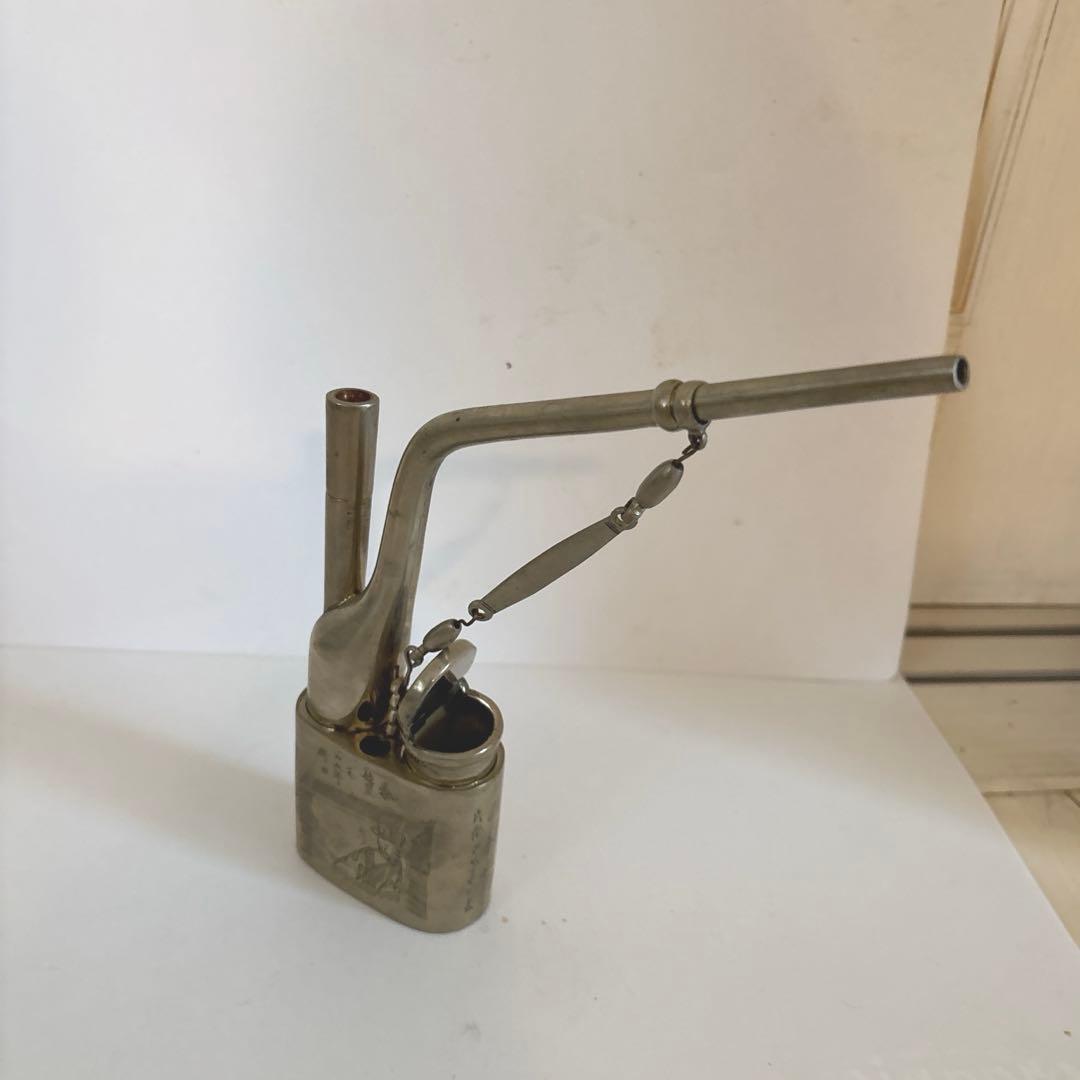 中国美術 唐物 チャイナブラス・水煙パイプ