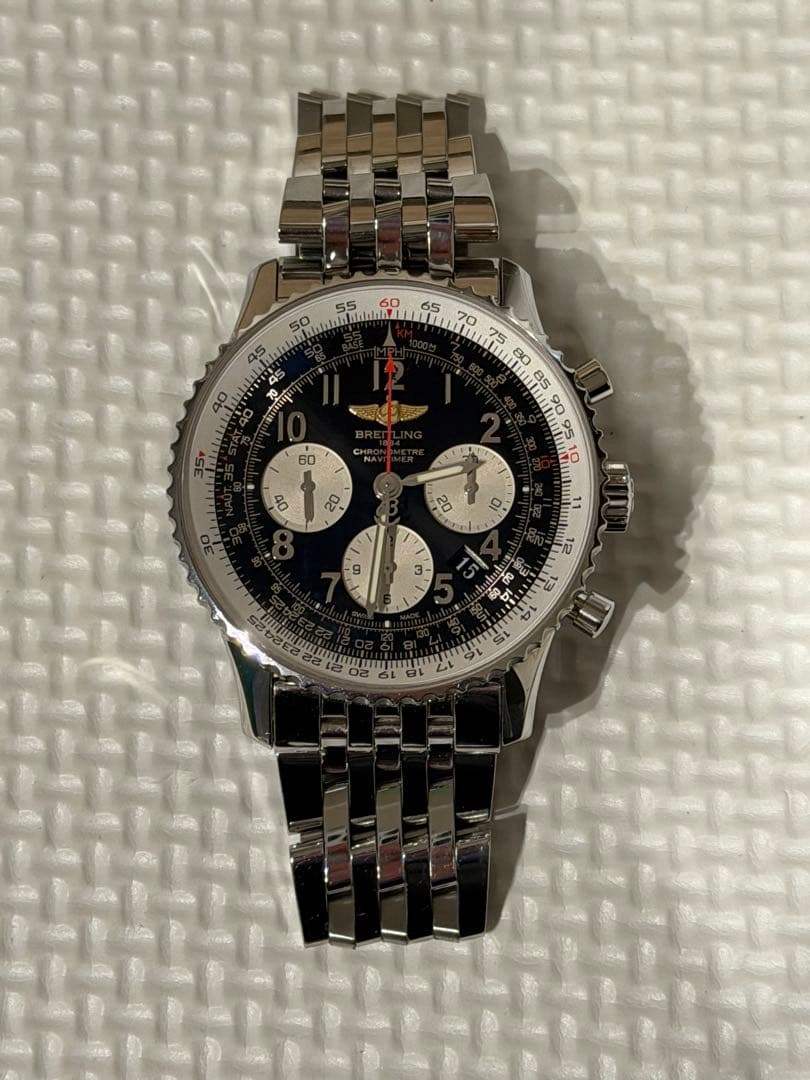 【希少】ブライトリング ナビタイマー01 AB0120 自動巻き クロノグラフ