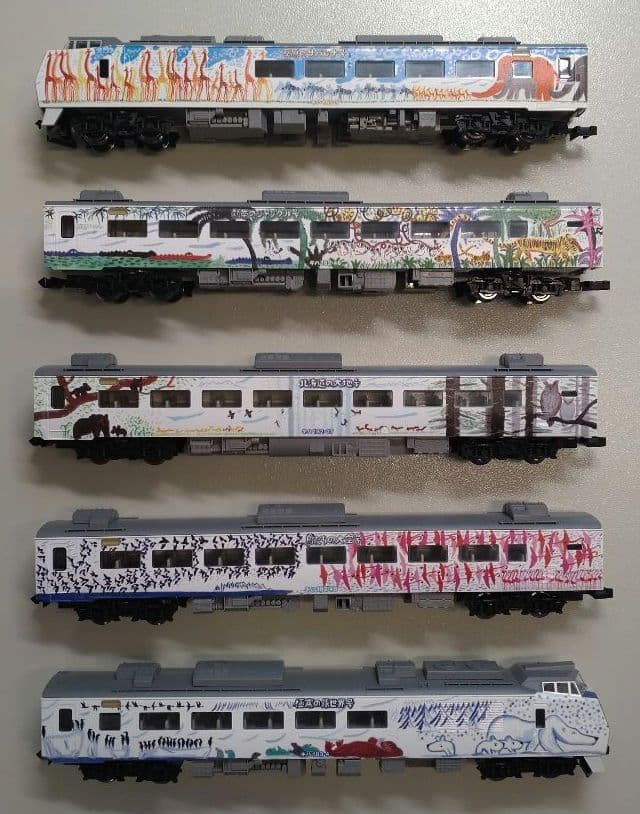 キハ183系（旭山動物園号・リニューアル）5両セット（TOMIX 98918）