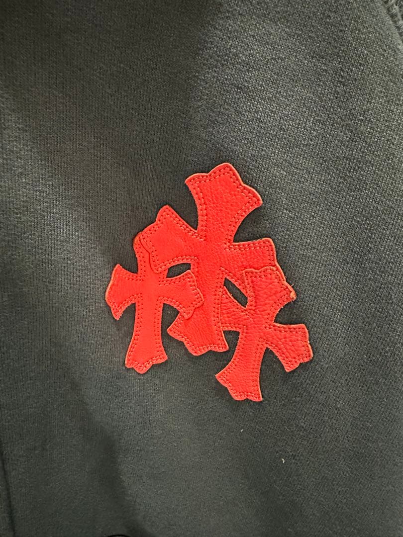 クロムハーツ CHROME HEARTS ynot パーカー パッチ ネイビー