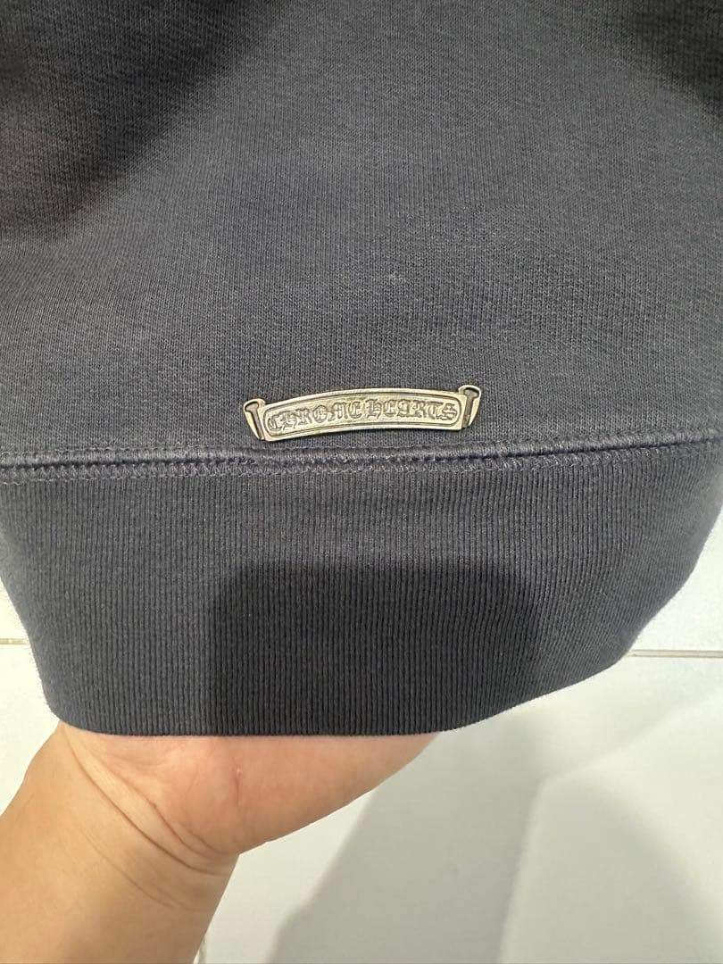 クロムハーツ CHROME HEARTS ynot パーカー パッチ ネイビー