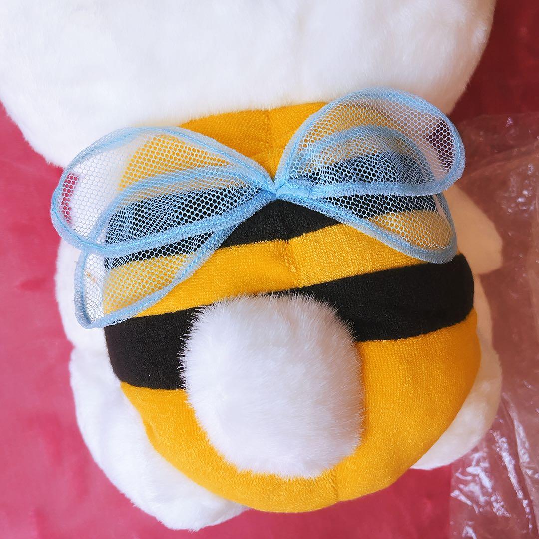 希少レア　ハローキティ　ぬいぐるみ　ハチ　L 1998 平成レトロ　サンリオ