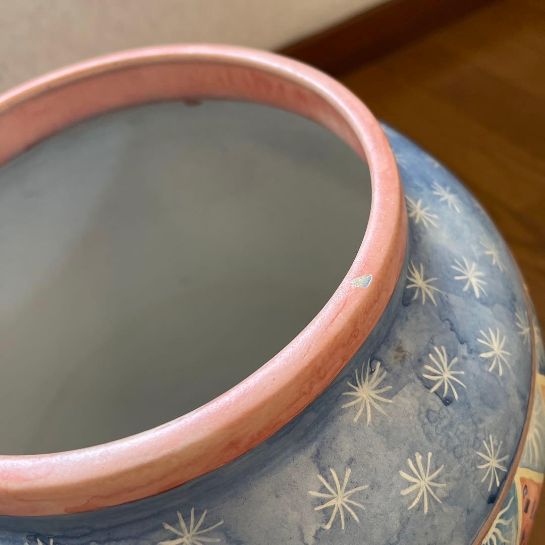 メートランドスミス MAITLAND SMITH 陶器製壺　蓋付き　ヴィンテージ