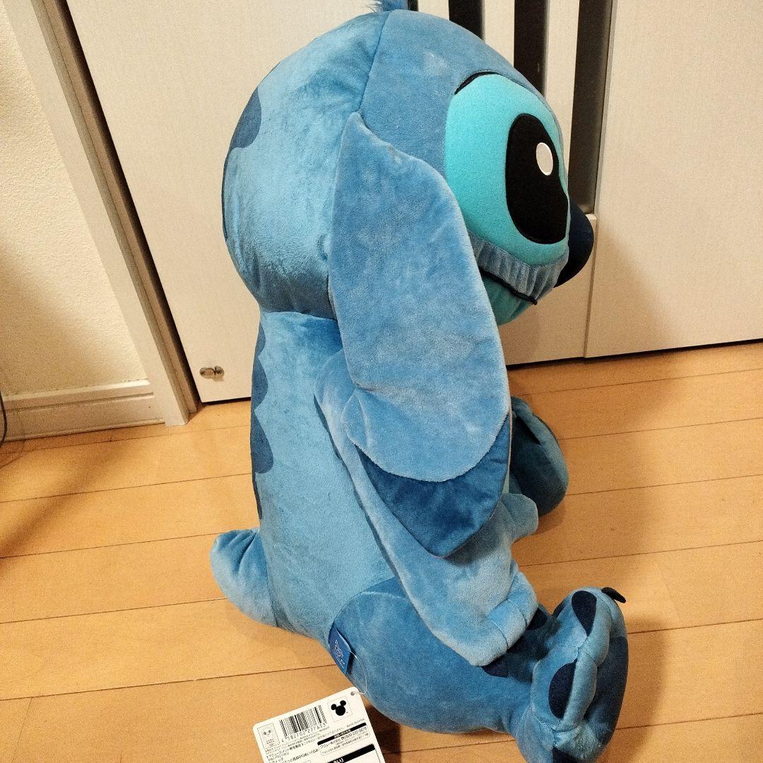 スティッチ ふわふわ くたっと 超超BIG ぬいぐるみ 大きい 青