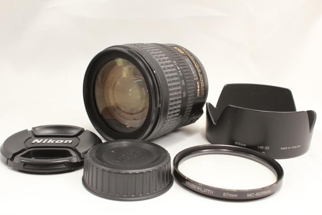 ニコン AF-S DX ED 18-70 3.5-4.5 G キャップ・フード