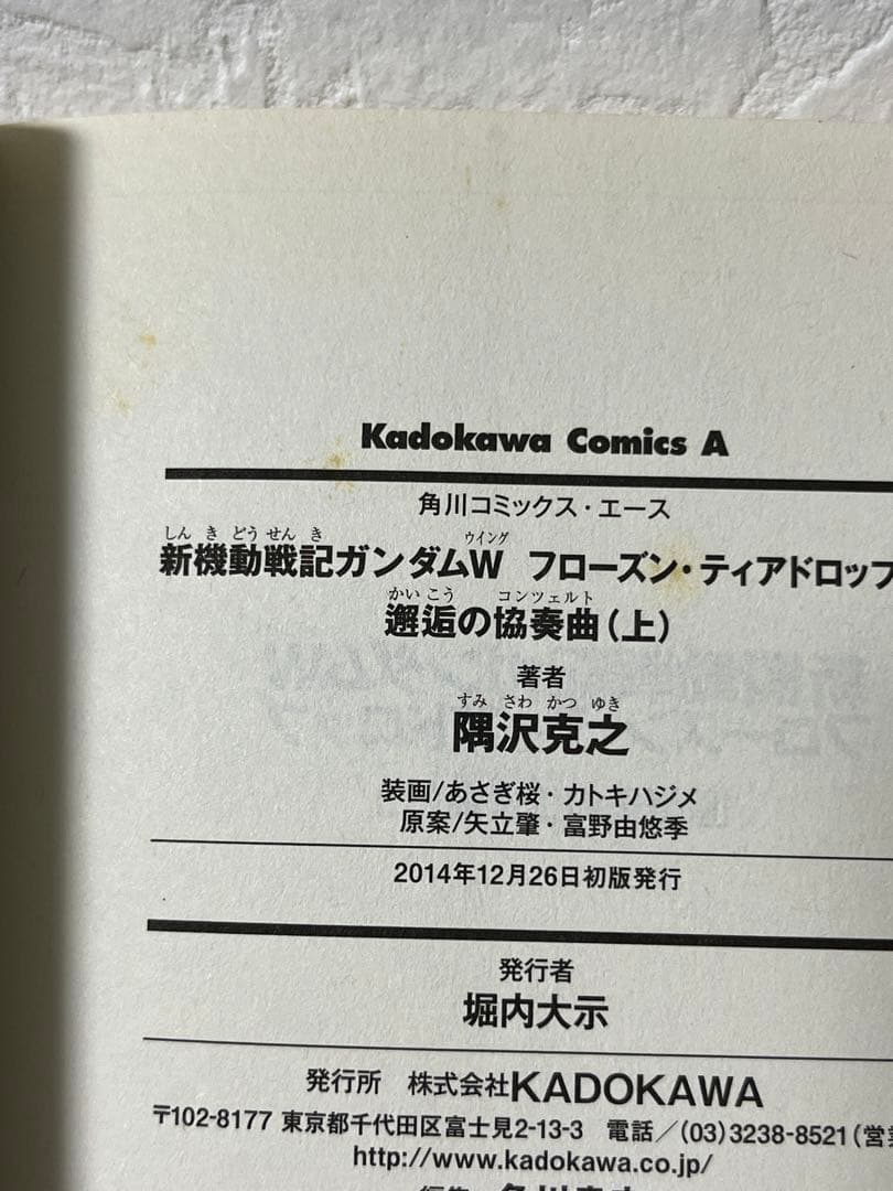 新機動戦記ガンダム W フローズン・ティアドロップ