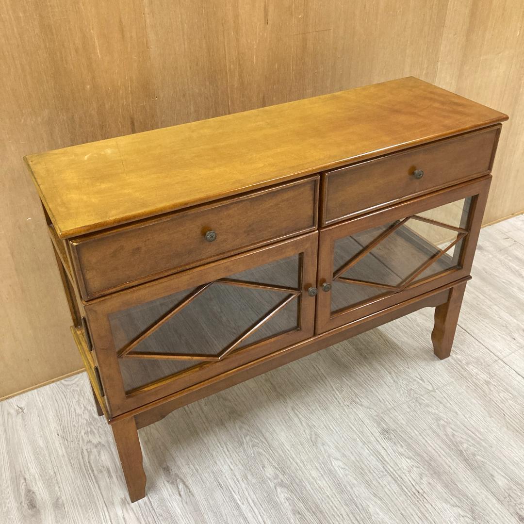 アンティーク調　飾り棚　キャビネット　クラシック