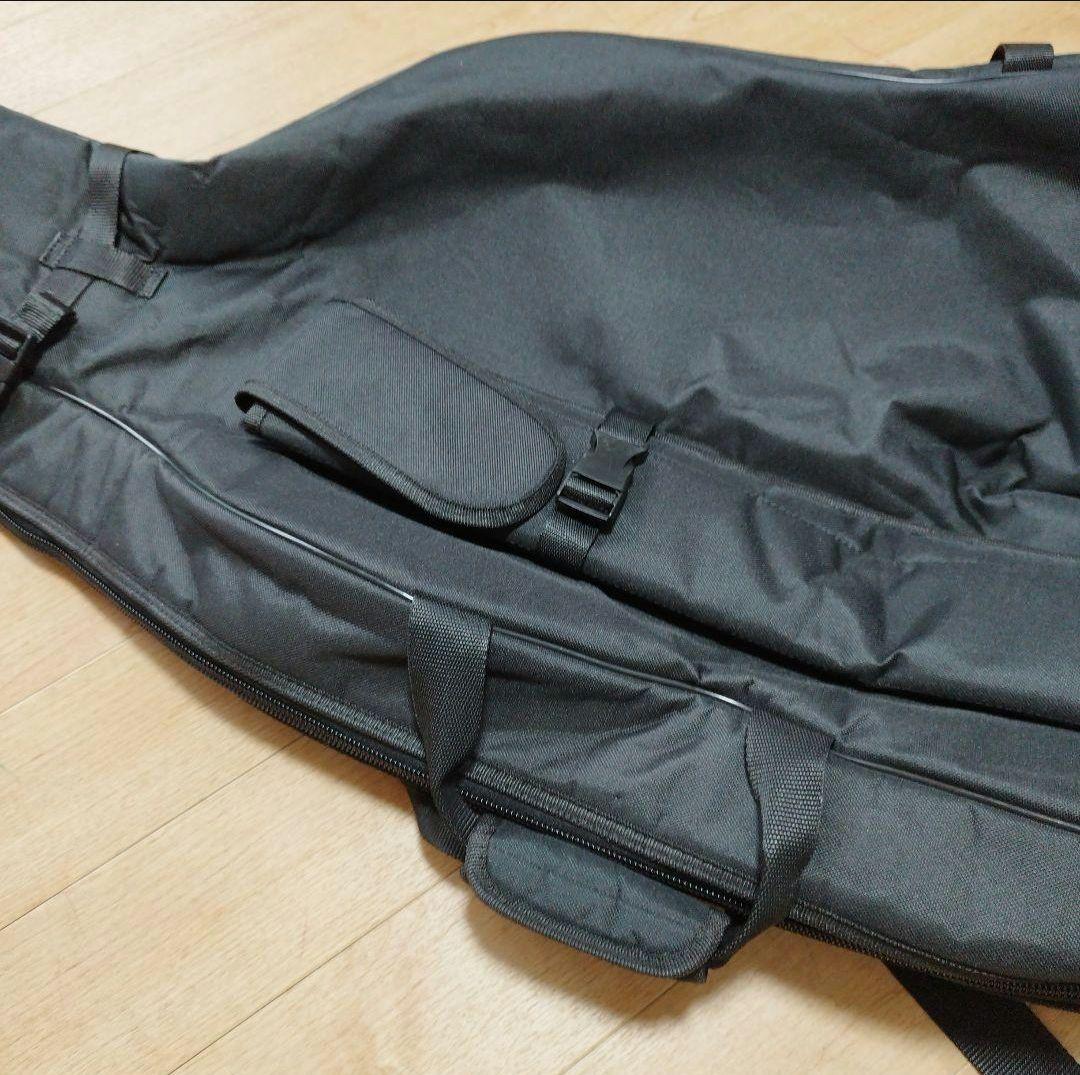 チェロ　ソフトケース　フルサイズ　黒