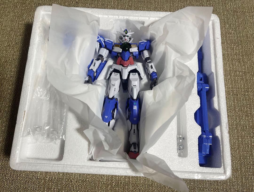 【開封品】ダブルオークアンタフルセイバー　メタルビルド