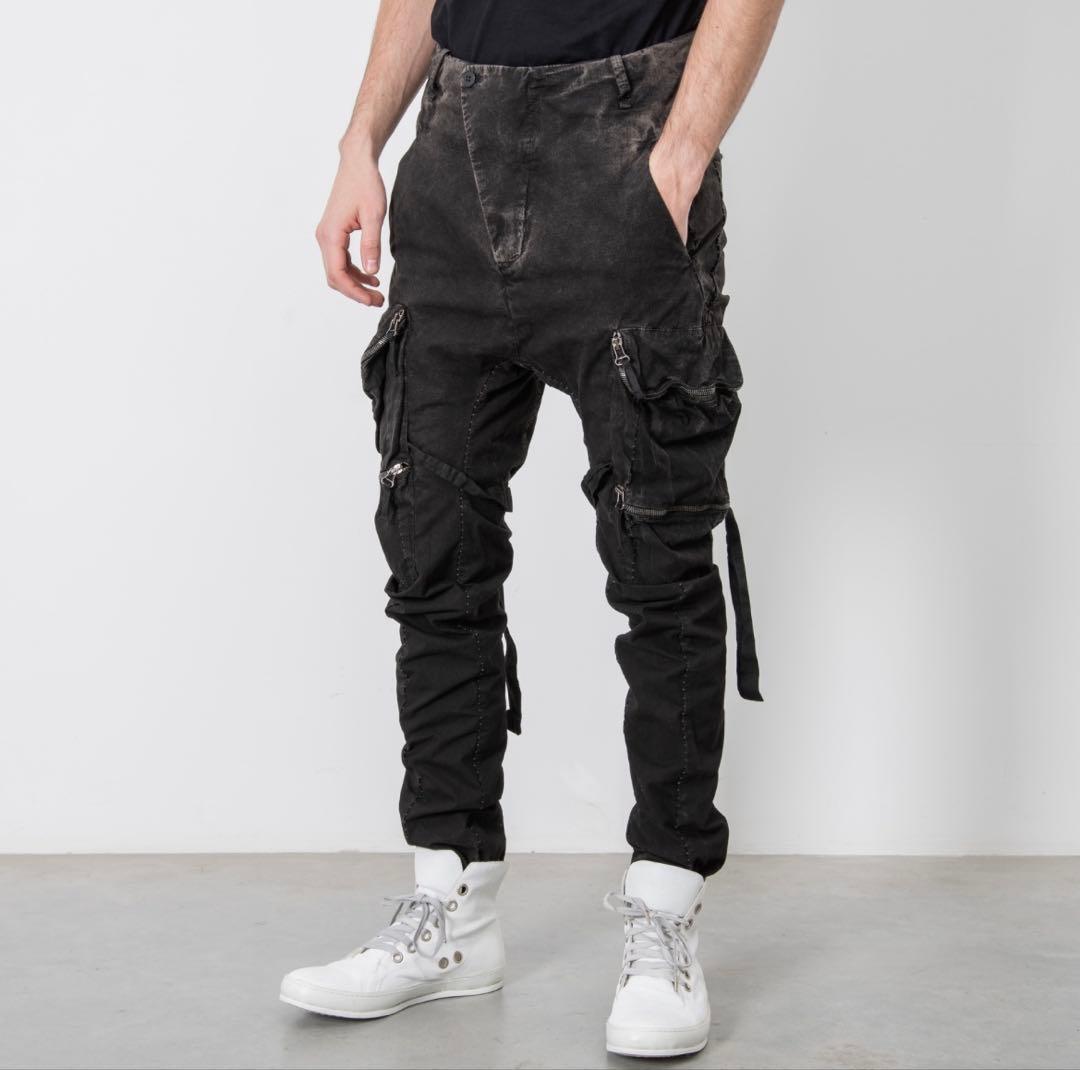 極美品★定8.8万 masnada ボンテージジップ ミリタリーパンツ マスナダ