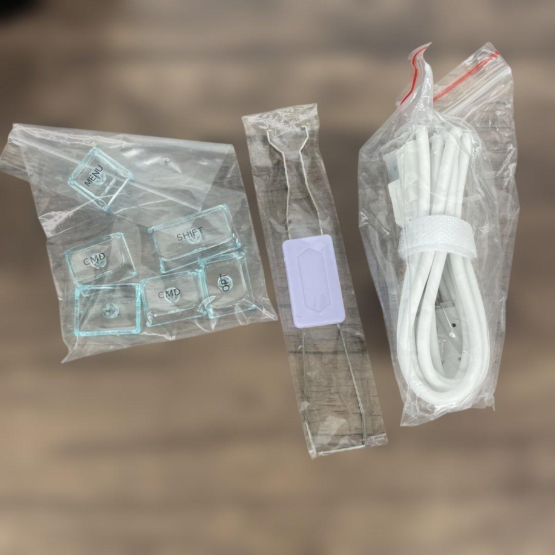 12638 YUNZII X71 メカニカルゲーミングキーボード　ライトブルー