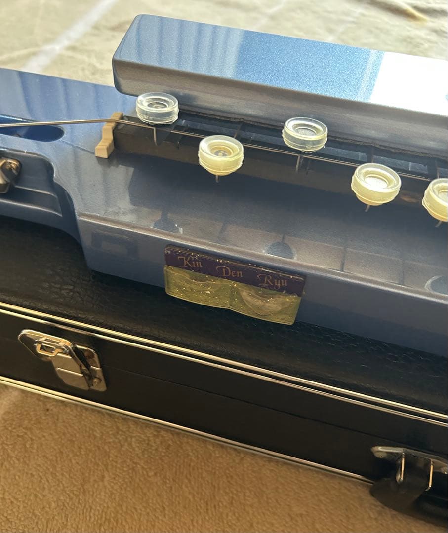 大正琴 菊花　電子琴 エレキ ハードケース付　琴伝流