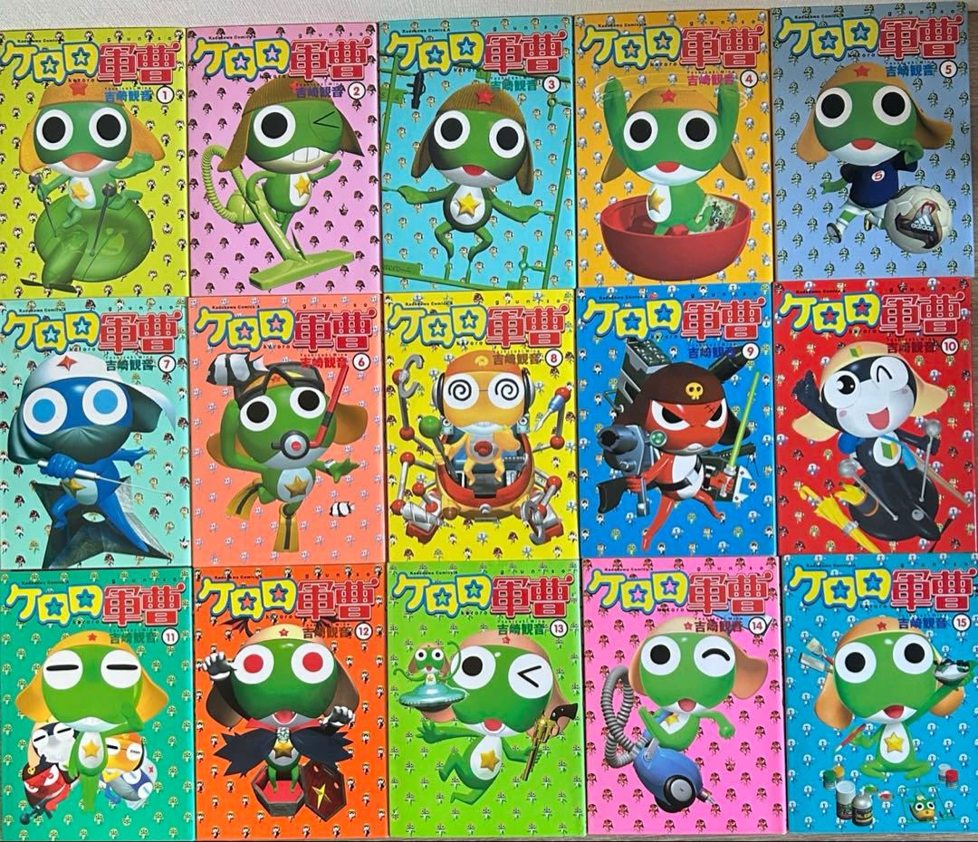 ケロロ軍曹　1~35巻＋11.5巻＋22.5巻　吉崎観音　既刊全巻