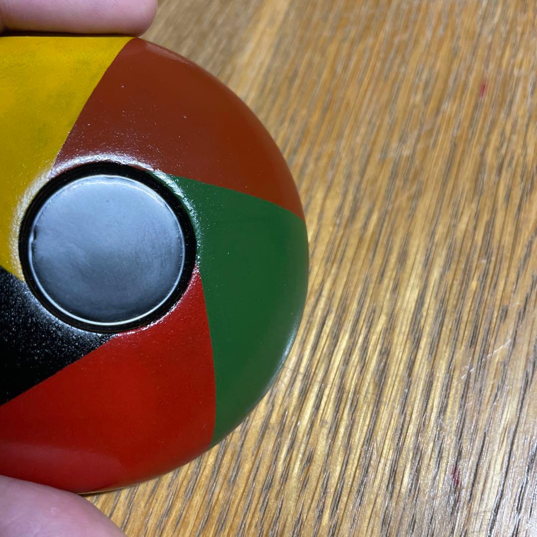 塗師　山下甫斎　独楽香合　共箱