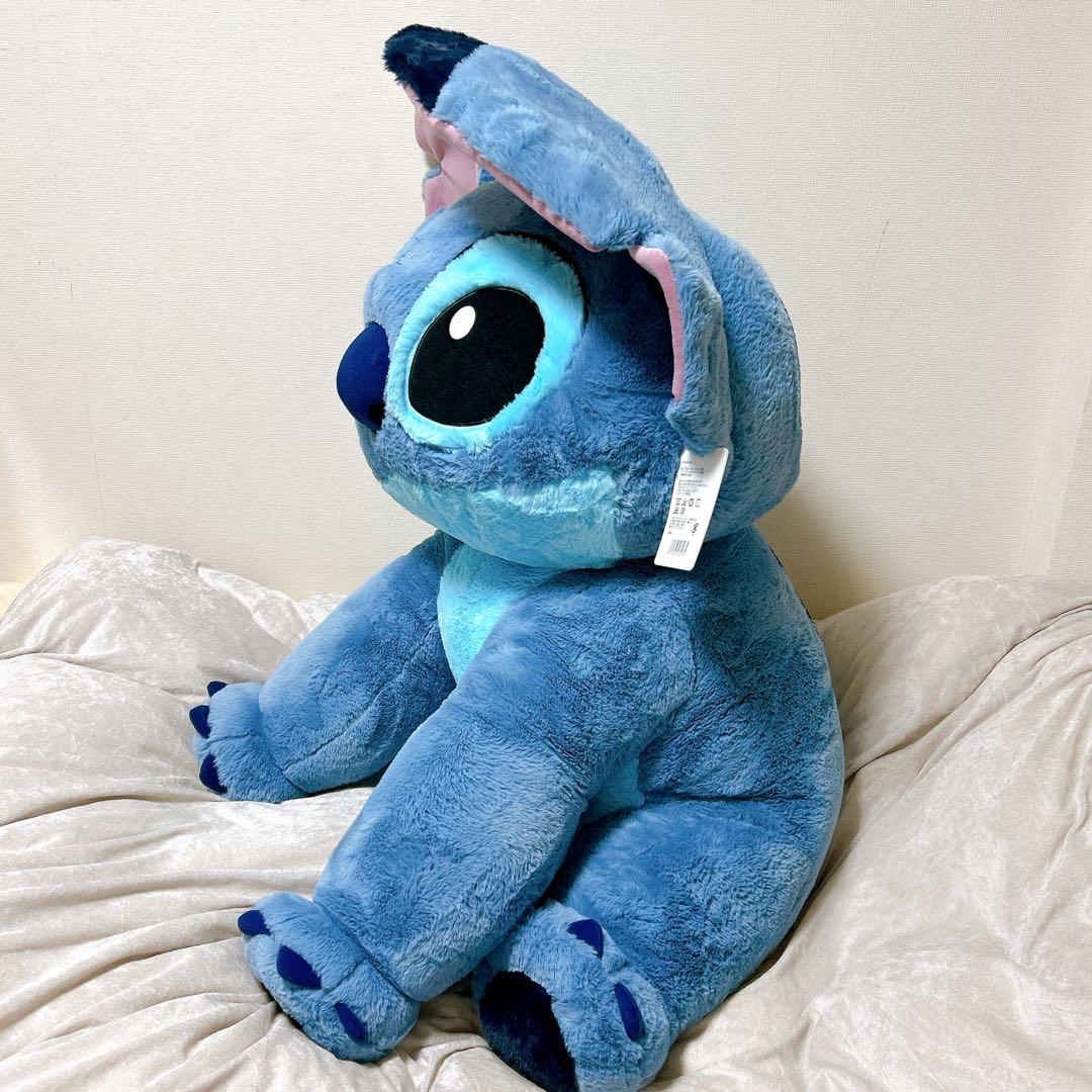 新品　コストコ　スティッチ ディズニー　特大　ぬいぐるみ ブランケット