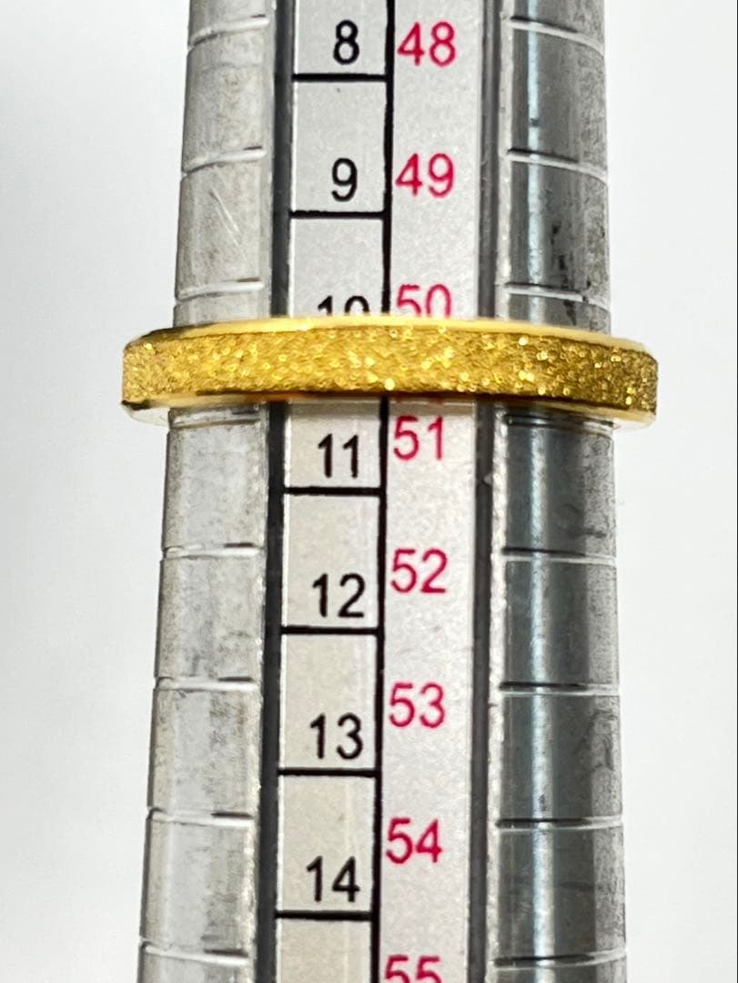 K24 純金 グロスリング 4.70g指輪 リング 刻印あり ハンドメイド