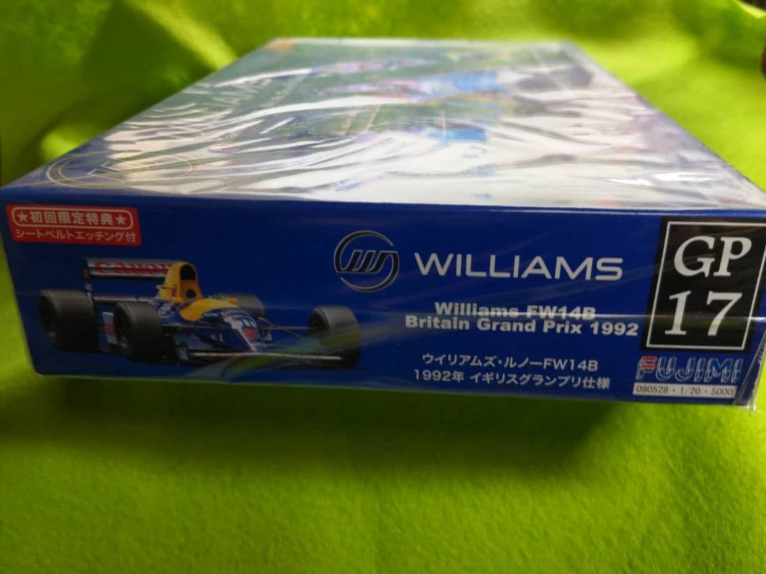 ウイリアムズ　FW14B フジミ　1/20初回限定特典付