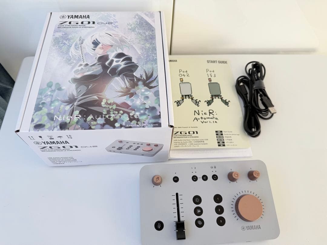 ヤマハ　ZG01　NieR:Automata　ストリーミングオーディオミキサー