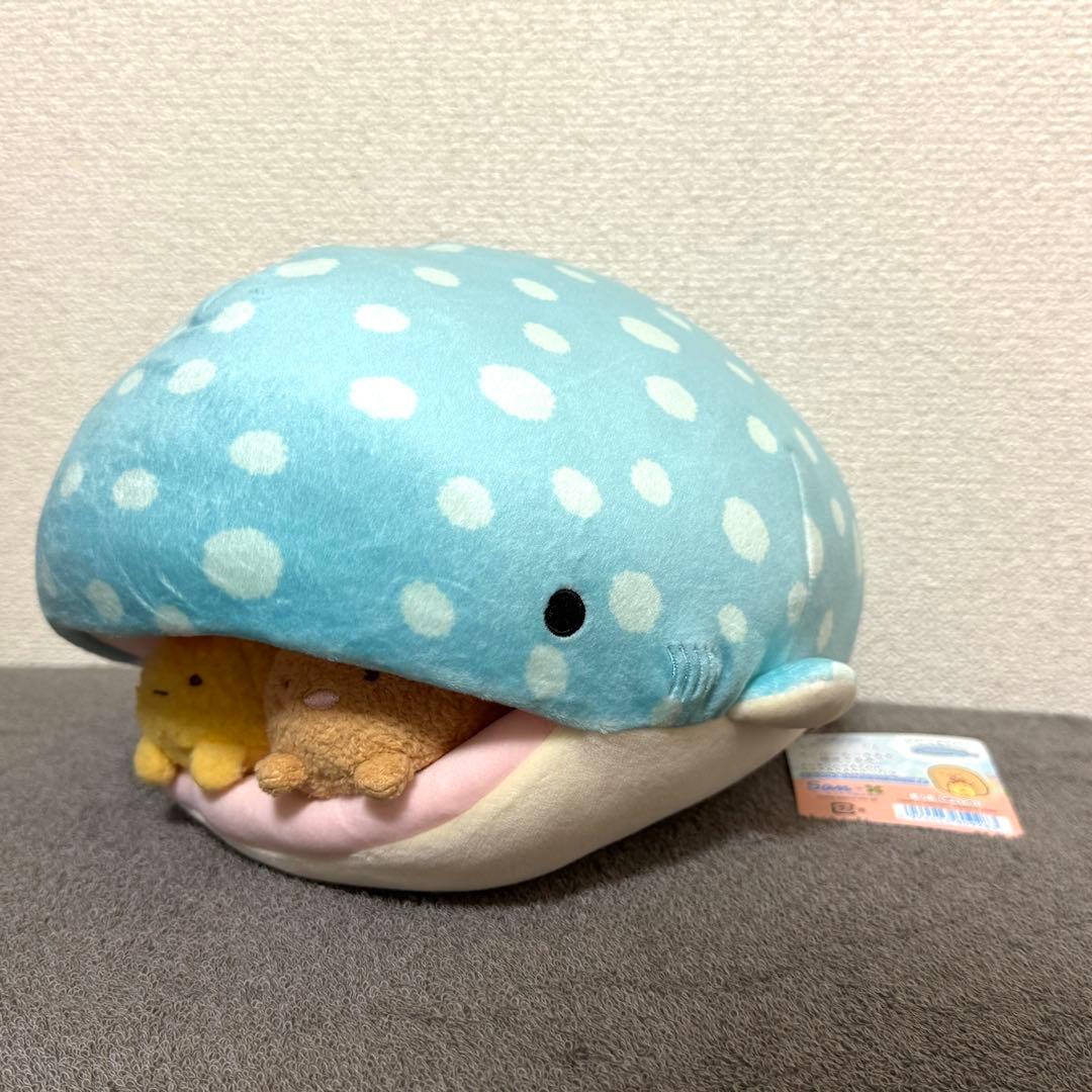 サンエックス すみっコぐらし 水族館限定 スーパーもーちもち抱きぐるみ