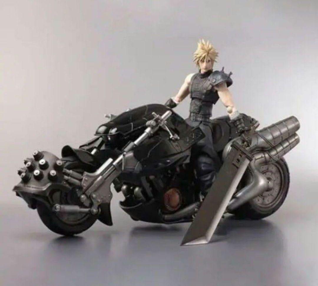 クラウド・ストライフ フィギュア バイク付き