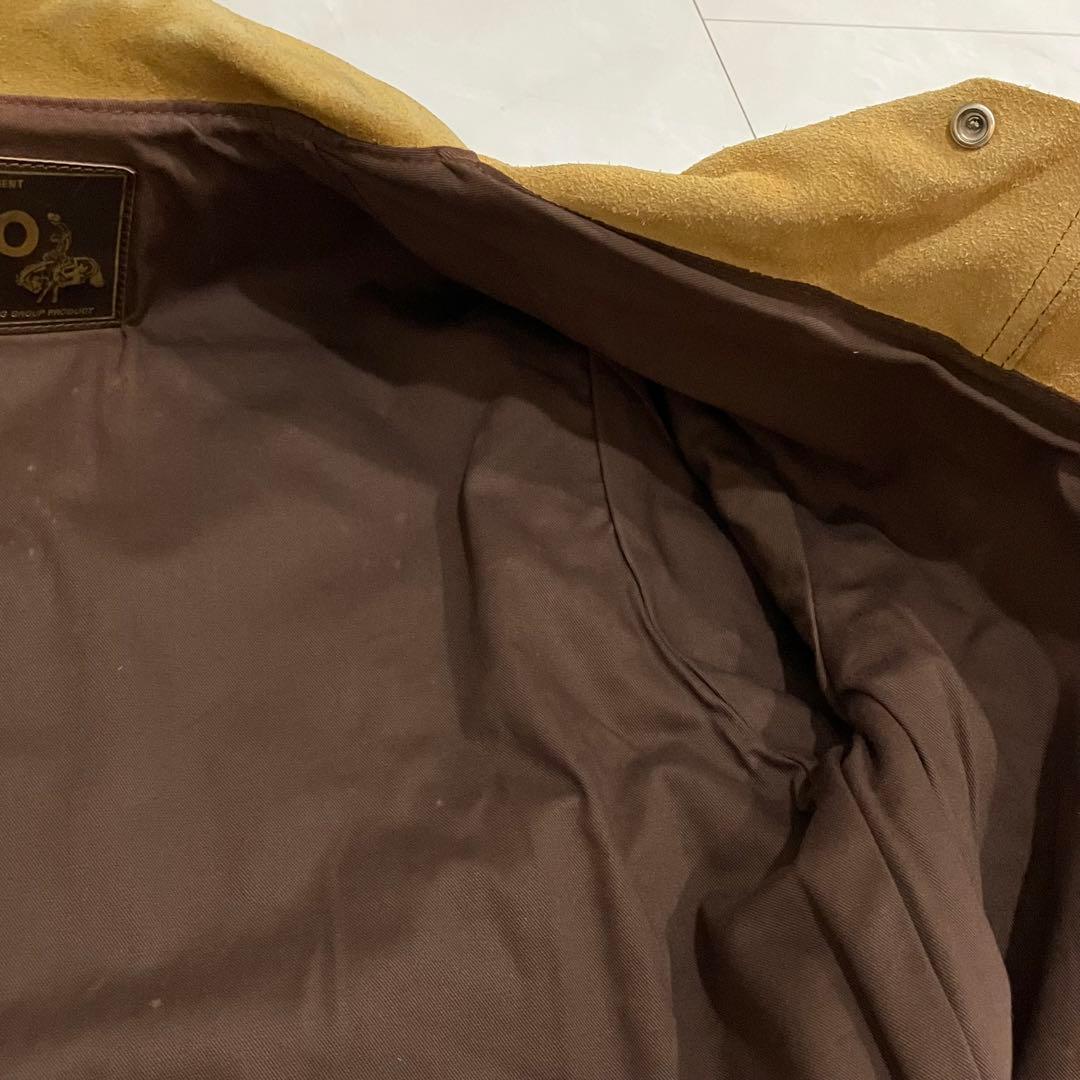 【希少サイズ40】AERO LEATHER スエード トラッカージャケット