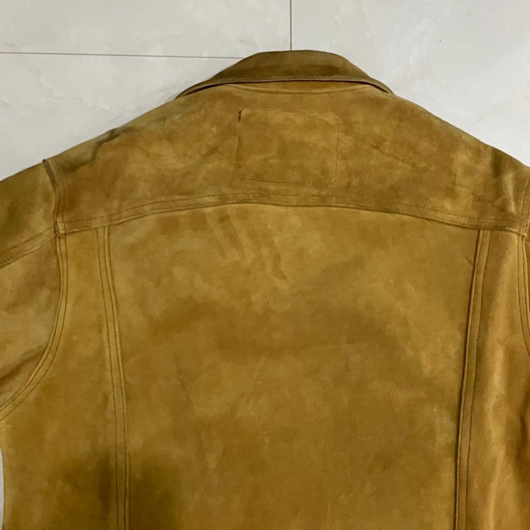 【希少サイズ40】AERO LEATHER スエード トラッカージャケット