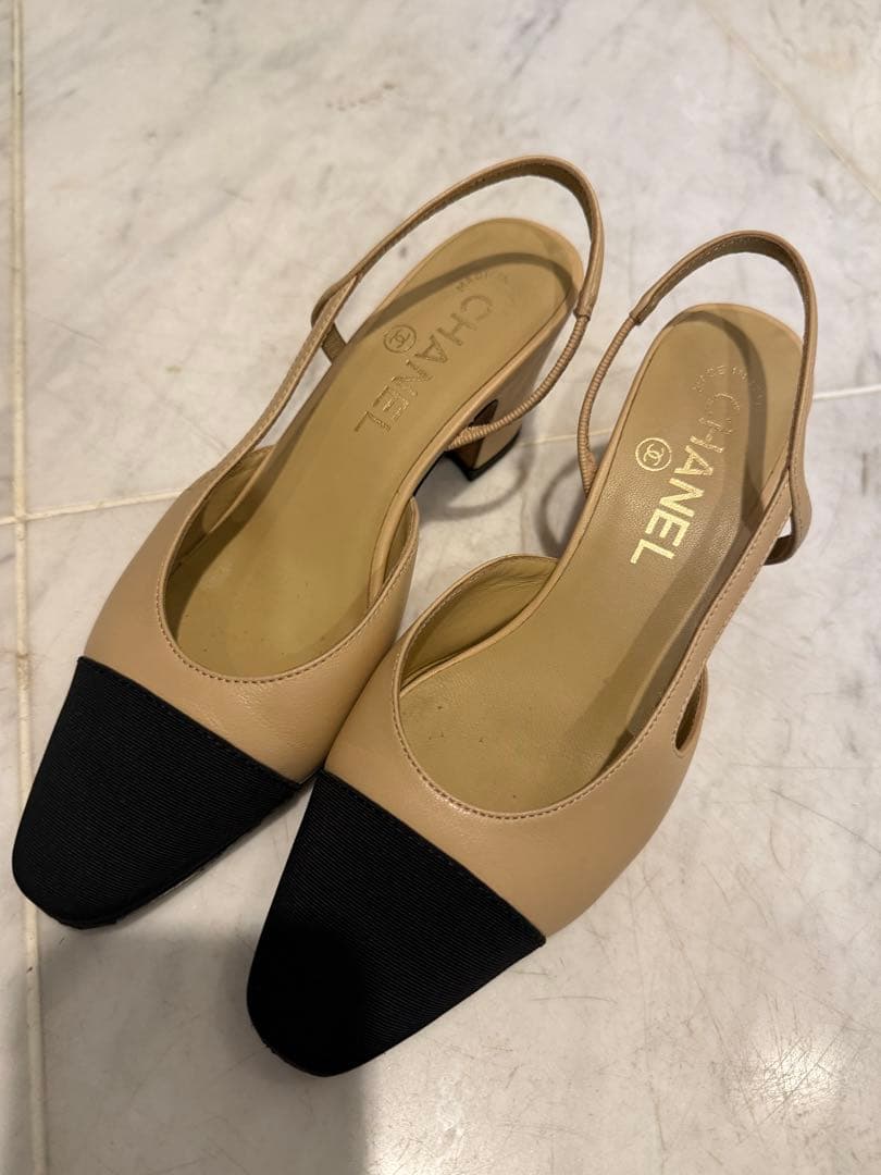 【本日のみ値下げ】CHANEL スリングバック　36