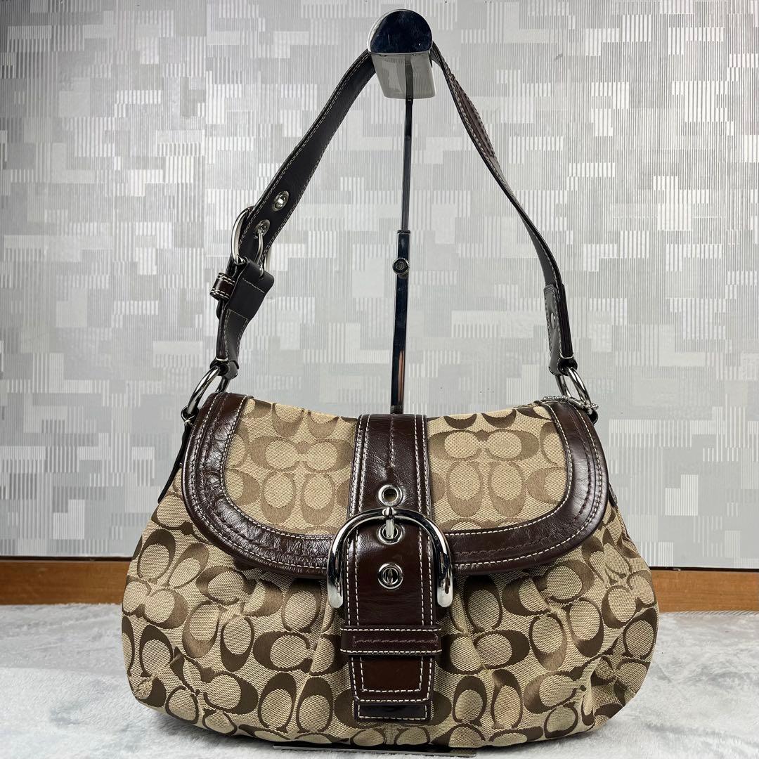 バッグ Vintage Coach Soho Signature Bag